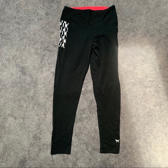 PINK Victoria's Secret Pants - Victoria’s Secret PINK Leggings Size L PINK Victoria's Secret Pants - Victoria’s Secret PINK Leggings Size L